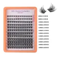 Kit de faux cils individuels DIY 8-16mm pour un regard naturel et volumineux - Style Boîtier Unique (DIY-SET-422)