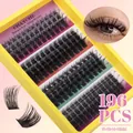 196 clusters individual lash extension kit with 10-16mm mixed lengths for volume look - 196 Clusters Mixed Length Case (DIY-SET-499)