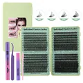 30D-60D DIY lash extension kit with bond, seal, remover and tweezers 10-16mm - Diy-jms-073 (with Purple Tools)