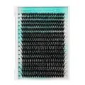 Detail view of 320pcs DIY cluster lashes set with lengths from 9mm to 16mm - 50D Style (DIY-B-7-3)