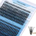 Cluster lash extension set with 40 roots in varied lengths from 8mm to 16mm - C-10-3 (40D And 50D)