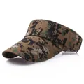 Visière de soleil unisexe avec motif camouflage numérique pour randonnée et sport - Camo Numérique Forêt Sombre (Camo 3)