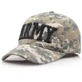 Casquette de baseball camouflage numérique avec broderie ARMY 3D noire sur fond blanc - Motif ARMY