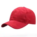 Red camouflage knit baseball cap for outdoor golf and leisure activities - One Size / Red