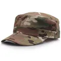 Classic ripstop camouflage patrol cap with flat top design for outdoor tactical activities - Classic Multi-terrain / Multi-terrain Camouflage