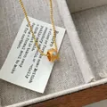 Elegante gouden S925 sterling zilveren balketting met sprankelende zirkoon cilinder hanger - Gouden Gelukskraal Stijl (XN150) / 925 zilver