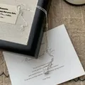 Λαμπερό κολιέ από ασήμι S925 με κρεμαστό στρογγυλό ζιργκόν εξαιρετικής κοπής και λάμψης - Αλυσίδα από Ασήμι 925 / Στυλ Στρογγυλό Ζιργκόν 6mm