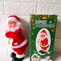Electric climbing Santa Claus toy with classic red suit and festive retail box - Electric Twerking Santa OK Hand Style