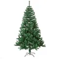 Classic green artificial PVC Christmas tree with dense branches and sturdy metal stand - Mini Style (60)