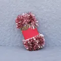 Dettaglio di ghirlanda oro rosa da 2 metri per decorazioni natalizie e matrimoni - 5 Metri di Lunghezza