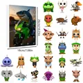 24-piece Advent Calendar blind box set with funny shark cartoon design and acrylic charms - Classic of Mountains and Seas Blind Box - Style F