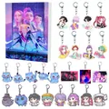 Detailed view of MAVE: Advent Calendar set including 26 assorted acrylic keychains and gift box - Multicolor (Style B)