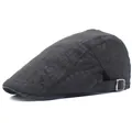Boina negra impermeable con malla transpirable y hebilla metálica ajustable - Ajustable / Negro