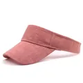 Visera deportiva rosa para mujer con letras sport en relieve y visera curvada - M (56-58cm) / Rosa