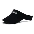 Unisex Sonnenschutz Visor in Schwarz mit Colorado Stickerei für Outdoor-Aktivitäten - Einheitsgröße / Schwarz