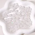 Διαφανείς χάντρες οπάλιο ρητίνης 10mm για DIY κοσμήματα και κατασκευή βραχιολιών - 10mm / Διαφανές Λευκό