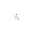 Polished silver stainless steel ball head pins for DIY jewelry and earring making - 0.6x15mm / 100pcs Pack / Steel