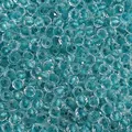 Sky blue 4mm glass beads with faceted texture and glitter for DIY jewelry making - Bulk Pack 450g/Pack Approx. 5800 Pcs / Peacock Green