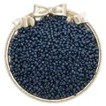 3mm donkerblauwe parelmoer glazen kralen voor DIY sieraden in een zilveren schaal - 3mm (ca. 1000 stuks/30g) / Marineblauw