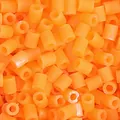 Levendige oranje 2,6 mm strijkkralen voor DIY-knutselen in een groot navulverpakking - 10g/Verpakking (ca. 1000 stuks) / Helder Oranje (A10)