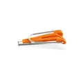 Appareil à biais orange de 18mm avec guide métallique pour couture DIY et patchwork créatif - Orange