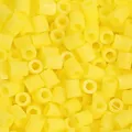Gele 2,6 mm acryl strijkkralen voor DIY knutselprojecten en creatieve pixelkunst creaties - 10g/Verpakking (ca. 1000 stuks) / Heldergeel (A15)