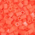 Levendige oranje 2,6 mm acryl strijkkralen voor creatieve DIY-knutselsets en pixelkunst - 10g/Verpakking (ca. 1000 stuks) / Oranje (F02)