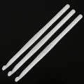 Set mit drei weißen Kunststoff-Häkelnadeln 14cm für DIY-Strick- und Bastelprojekte - 6,0