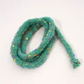 Grüne 12mm Strickkordel mit buntem Confetti-Tweed-Muster für DIY-Handwerk - Grün