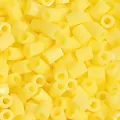 DIY 2,6 mm felgele strijkkralen navulverpakking voor creatieve pixelkunstwerken - 10g/Verpakking (ca. 1000 stuks) / Heldergeel (A04)