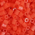 Levendige oranjerode 2,6 mm acryl strijkkralen voor creatieve DIY-projecten - 10g/Verpakking (ca. 1000 stuks) / Oranjerood (F13)