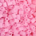 2,6 mm roze acryl strijkkralen voor DIY handwerk met holle cilindrische structuur - 10g/Verpakking (ca. 1000 stuks) / Roze (E03)