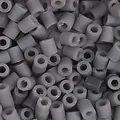 Losse 2,6 mm oudpaarse strijkkralen voor DIY-knutselen met cilindrisch ontwerp - 10g/Verpakking (ca. 1000 stuks) / Grijs Paars (H04)