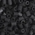 Zwarte 2,6 mm strijkparels mat voor creatieve DIY-projecten en handgemaakte kunst - 10g/Verpakking (ca. 1000 stuks) / Matzwart (H06)