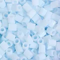 Hemelblauwe 2,6 mm strijkkralen voor DIY-knutselen met een matte cilindrische afwerking - 10g/Verpakking (ca. 1000 stuks) / Lichtblauw (C13)