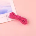 Dunkelrosa Wildlederimitat-Kordel für DIY-Schmuck und handgefertigte Bastelprojekte - In Rolle / Fuchsia