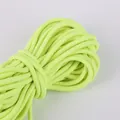 Haltbare fluoreszierende grüne, hochelastische Rundschnur für DIY-Nähen und Basteln - 2.5mm / Neongelb