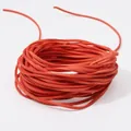 Oranje plat suède koord voor DIY sieraden en armbanden vlechten rol van 10 meter - Oranje