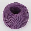 2mm paars natuurlijk jutekoord voor DIY-handwerk en creatieve decoratie van vazen - 2mm / Donkerpaars