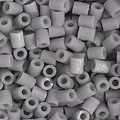 Lichtgrijze 2,6 mm matte acryl strijkkralen voor doe-het-zelf handwerk en sieraden - 10g/Verpakking (ca. 1000 stuks) / Lichtgrijs (H03)