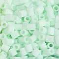 Lichtgroene 2,6 mm strijkkralen van acryl voor creatieve handwerkprojecten en DIY - 10g/Verpakking (ca. 1000 stuks) / Lichtgroen (B20)