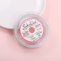 SakuLux 0,40mm ασημί πέρλα σύρμα από ανοξείδωτο ατσάλι 7 κλώνων με επικάλυψη νάιλον - 1 Μέτρο / 0,4 mm / Ασημί