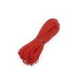 Rote elastische Rundkordel mit hoher Elastizität für DIY-Bastel- und Nähprojekte - 1mm / Rot