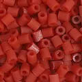 Stapel rode 2,6 mm strijkkralen voor doe-het-zelf projecten met gladde textuur en gaten - 10g/Verpakking (ca. 1000 stuks) / Rood (F06)