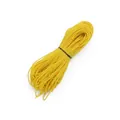 Haltbare hellgelbe elastische Kordel für DIY-Bastelarbeiten mit Webstruktur - 1mm / Gelb