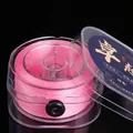 Rosa elastischer Faden für DIY-Schmuckherstellung in transparenter Kunststoffspule - Webstil (FXT031) / Hellrosa