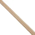 DIY bead set with 4-10mm smooth beige imitation jade glass beads for bracelets - 4mm / Apricot
