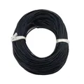 Durable black round cord roll for DIY handmade jewelry and elastic hair accessories - Navy Blue