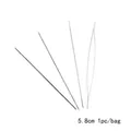 Single 5.8cm flexible big eye beading needle for jewelry making and manual sewing - Length approx 5.8cm