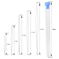 Beading needle set with five sizes and blue cap storage tube for DIY jewelry making - 5 Pcs Set with Storage Tube (5.8-12.8cm)